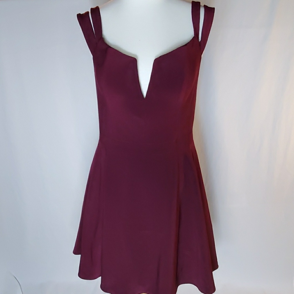 Purple Xscape dress
